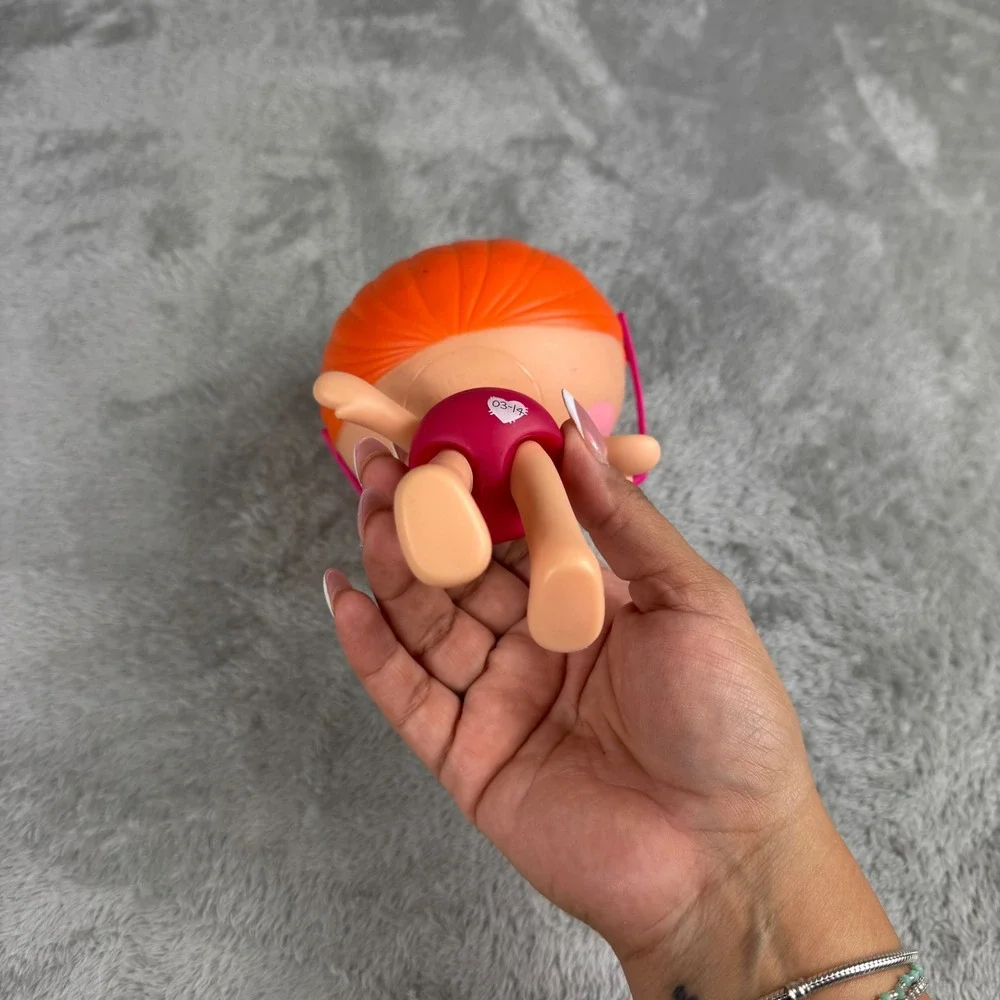 Lalaloopsy Mittens Fluff 'N' Stuff Doll Figure Orange Hair Pink Glasses 8